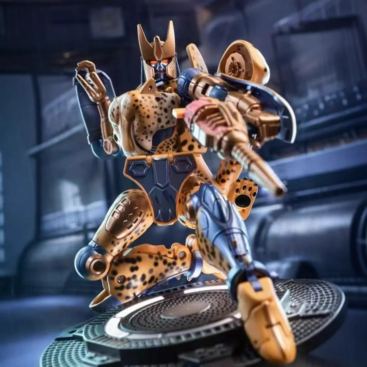 ในสต็อก Transformation BW-11 Cheetor BW11 Beast Wars Mad Panther Warrier MP Scale Action Figure Deformable ของเล่นคอลเลกชัน