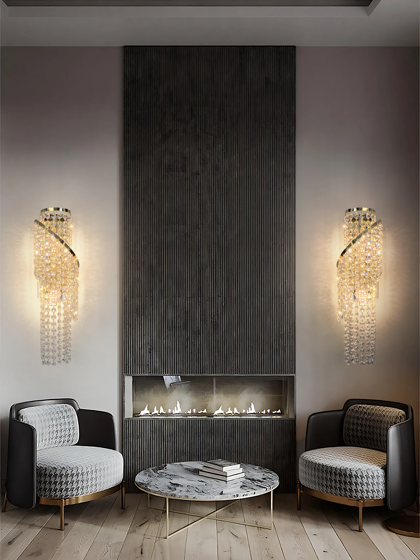 Luxury Crystal Tassel Lamp 4
