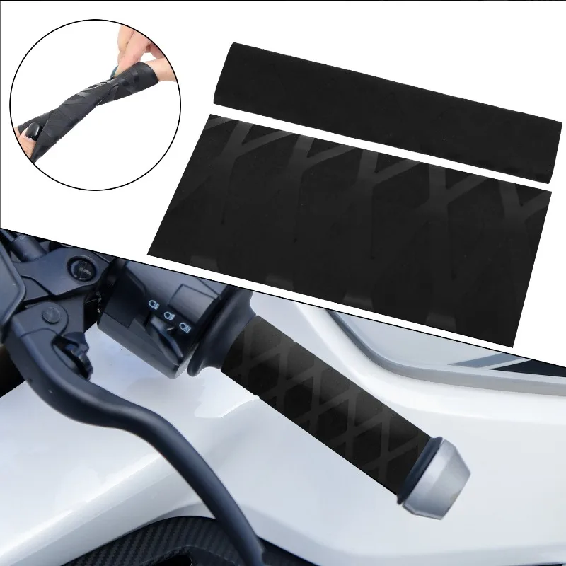 

Universal Motorcycle Fits Most Motorcycle Handlebars Comfortable Grips Wear-Resistant Cover Heat-Shrink Grip Covers Accessories