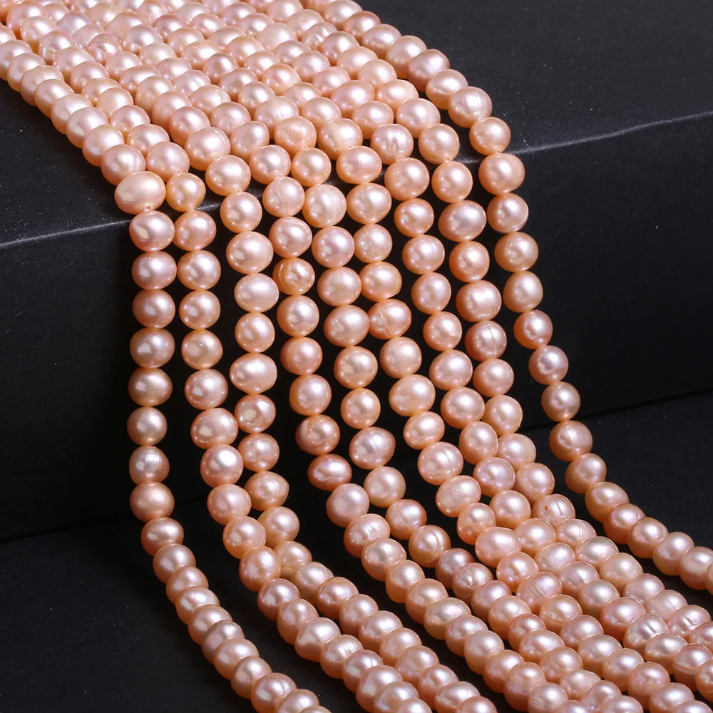 AA Minor Blemishes Natural Freshwater Pearls Loose Spacer Beads for Jewelry Making Supplies DIY Necklace Bracelet Accessories