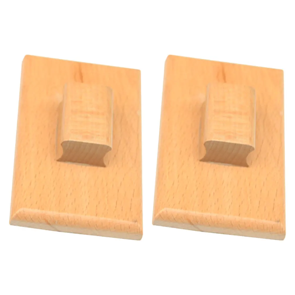 

Children Wooden Castanet Sandpaper Surface Music Instrument for Kids Percussion Rhythm Development Musical Instrument