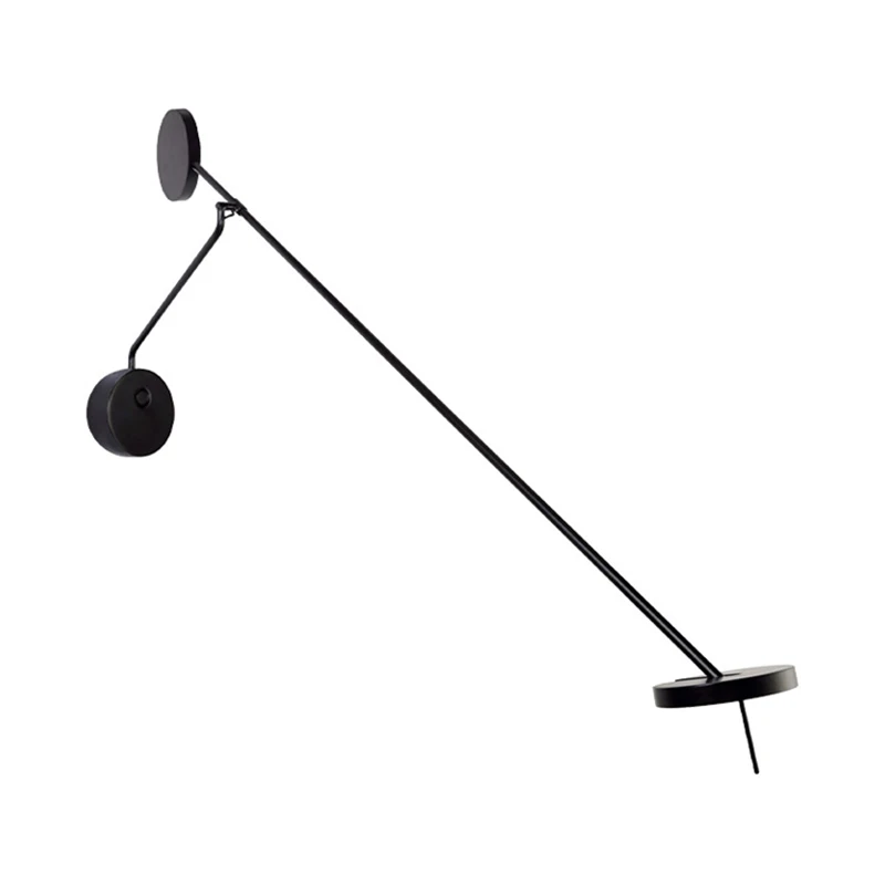 Lámpara de pared LED de brazo largo para el hogar, candelabro de decoración de Ambiente, luces minimalistas para oficina