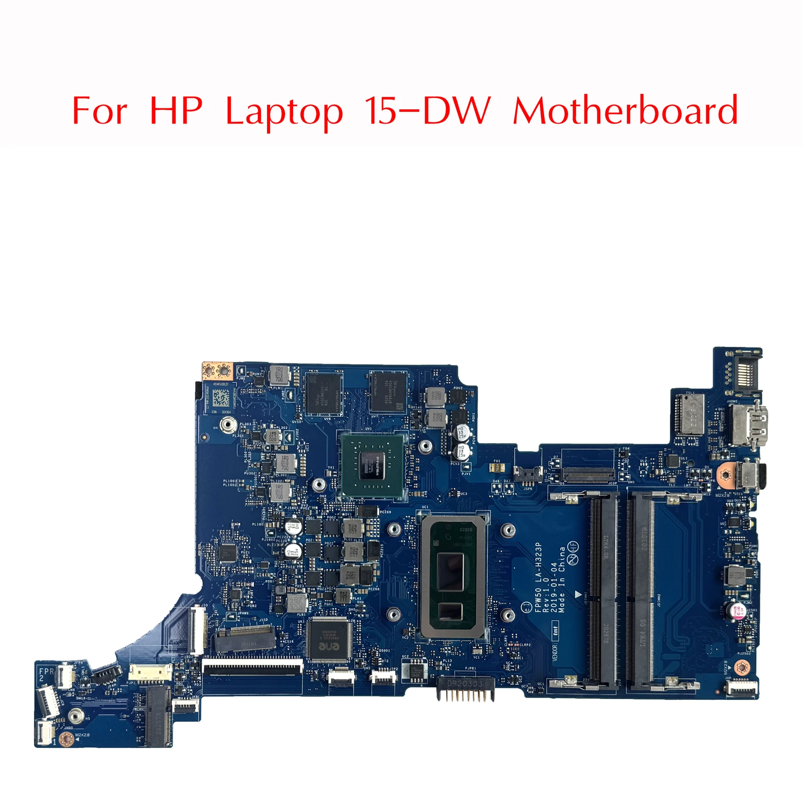 

L51987-601 используется для материнской платы HP ноутбука 15-DW FPW50 LA-H323P с I7-8565U + 940MX 2G слотом памяти DDR4 100% протестировано DDR4