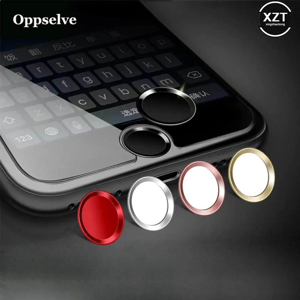 Universal Home Button Sticker For iPhone 7 6 6s Plus 5 5s Home Key Cover Fingerprint Touch ID Key Anti Sweat Protector For iPad