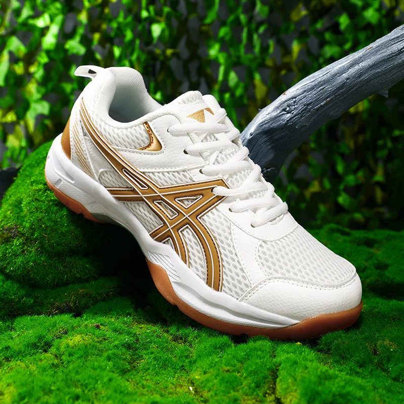 

2025 Professional Badminton Shoes Men Breathable Training Sports Shoes Women Tennis Shoes Comfy Non-slip Men's Volleyball Shoes