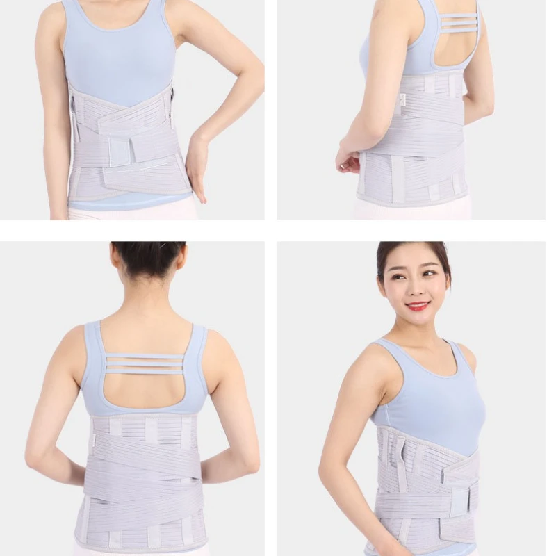 حزام تثبيت إعادة تأهيل قطني واسع 30 سنتيمتر ، مرن ، مسامي ، دعم قطني عالي ، دعم العمود الفقري للخصر الرياضي للرجال والنساء #5