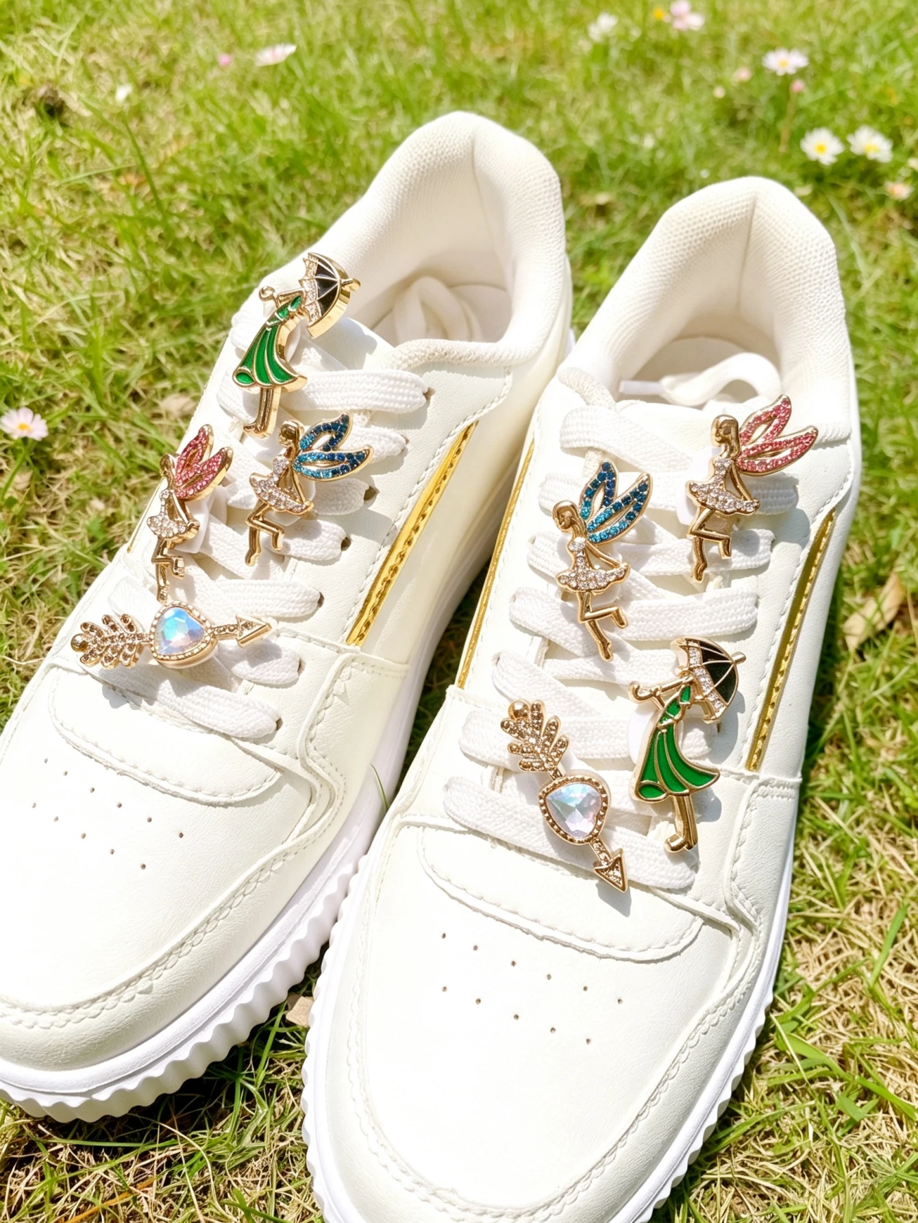 8-piece shoe decoration DIY casual shoe decoration - An interesting and multi-functional way to personalize your footwear