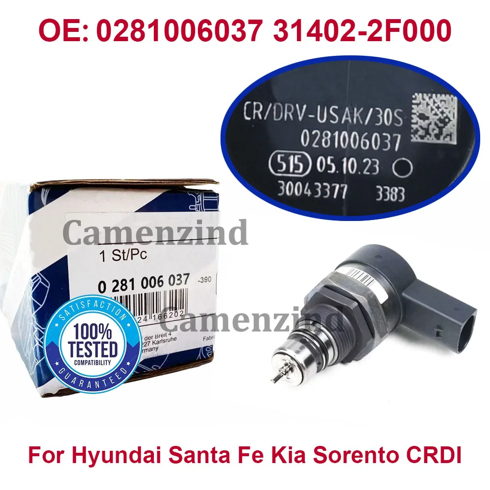 

High Quality 0281006037 31402-2F000 314022F000 Fuel Pressure Regulator Valve For Hyundai Santa Fe Kia Sorento CRDI 0 281 006 037
