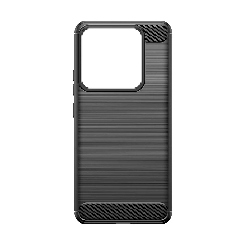 1pcs Brushed Carbon Fiber Armor Phone Case For Huawei X9B Mate 60 50 P60 Art Nova 12 11 11i Honor 200 100 X50 Pro Lite