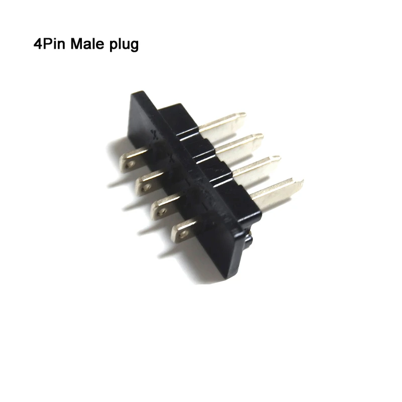 Hailong Case Discharge Plug 4 Pins Male Or Female E-bike Parts Power Connector For Lithium Ion Battery Box