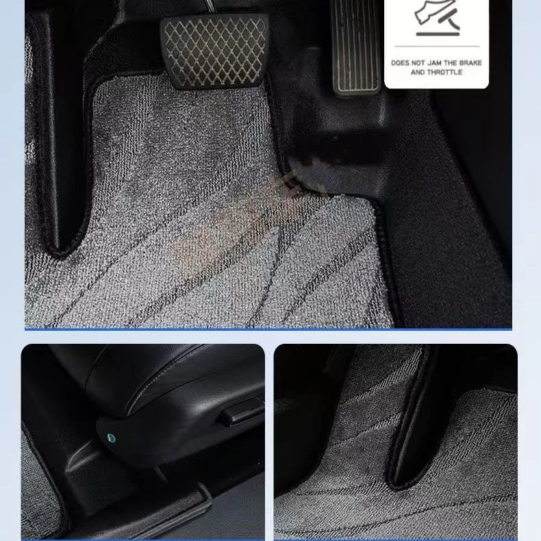 لسكودا KAMIQ السيارات السجاد 4 قطعة السماء المرصعة بالنجوم بطانية مخصصة سيارة الحصير القدم Coche اكسسوارات الطابق بطانة