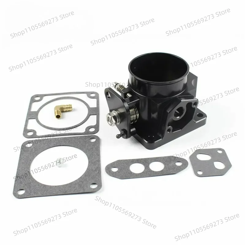 75MM Aluminum Intake Manifold Throttle Body For  Ford Mustang GT Cobra LX 5.0L 86-93