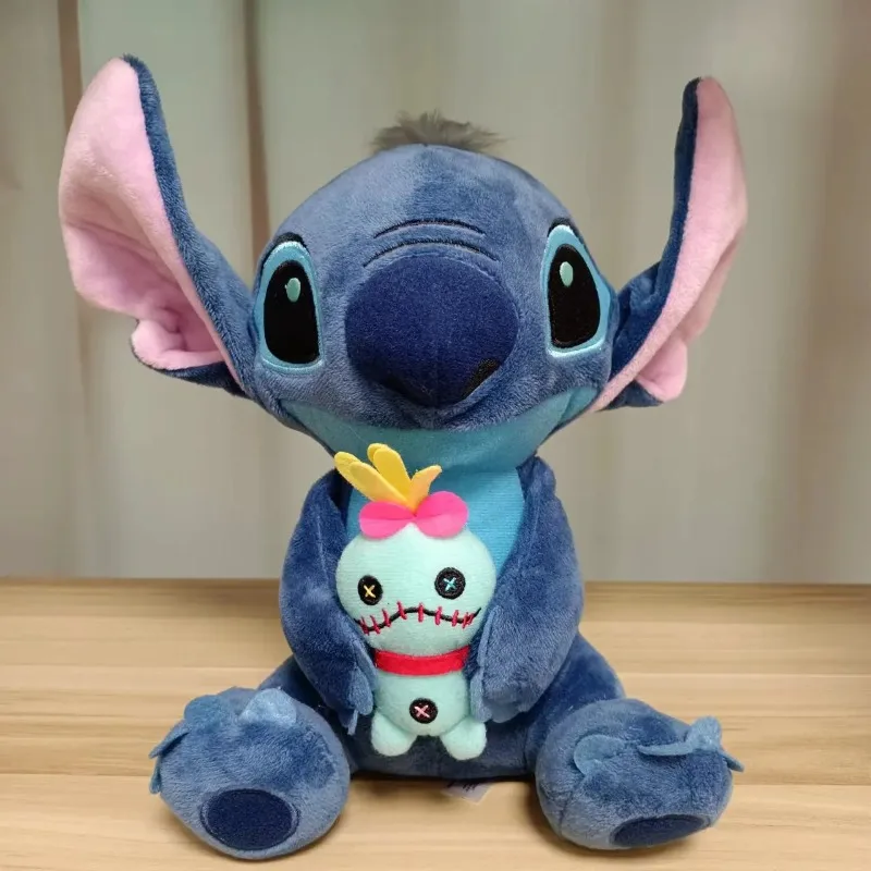 Disney Stitch Plush Doll Animation Peripheral Lilo & Stitch Toy Stuffed Doll Cute Stitch Plush Doll Children's Birthday Gift