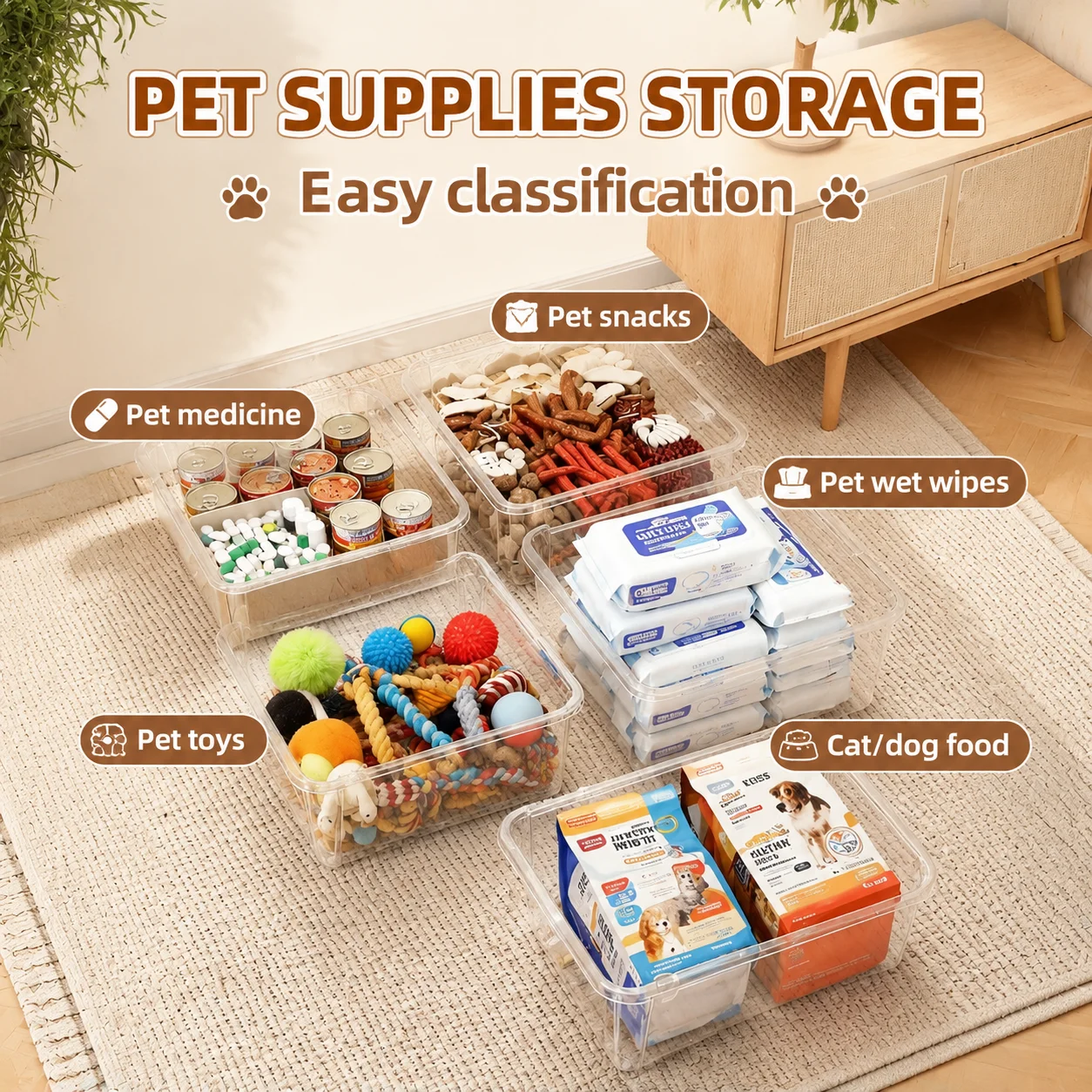 Huisdierenopbergkast 4-laags o - Food Storage With Wheels recensie en prijs