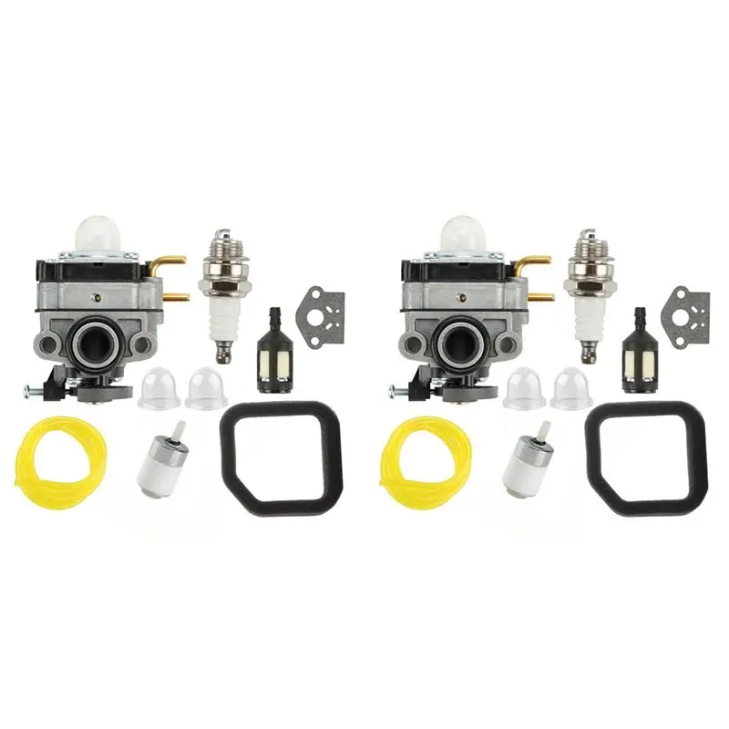 

2X Carburetor For Ryobi Ry252cs Ry251ph Ry254bc Models 2 Cycle 25Cc Carb