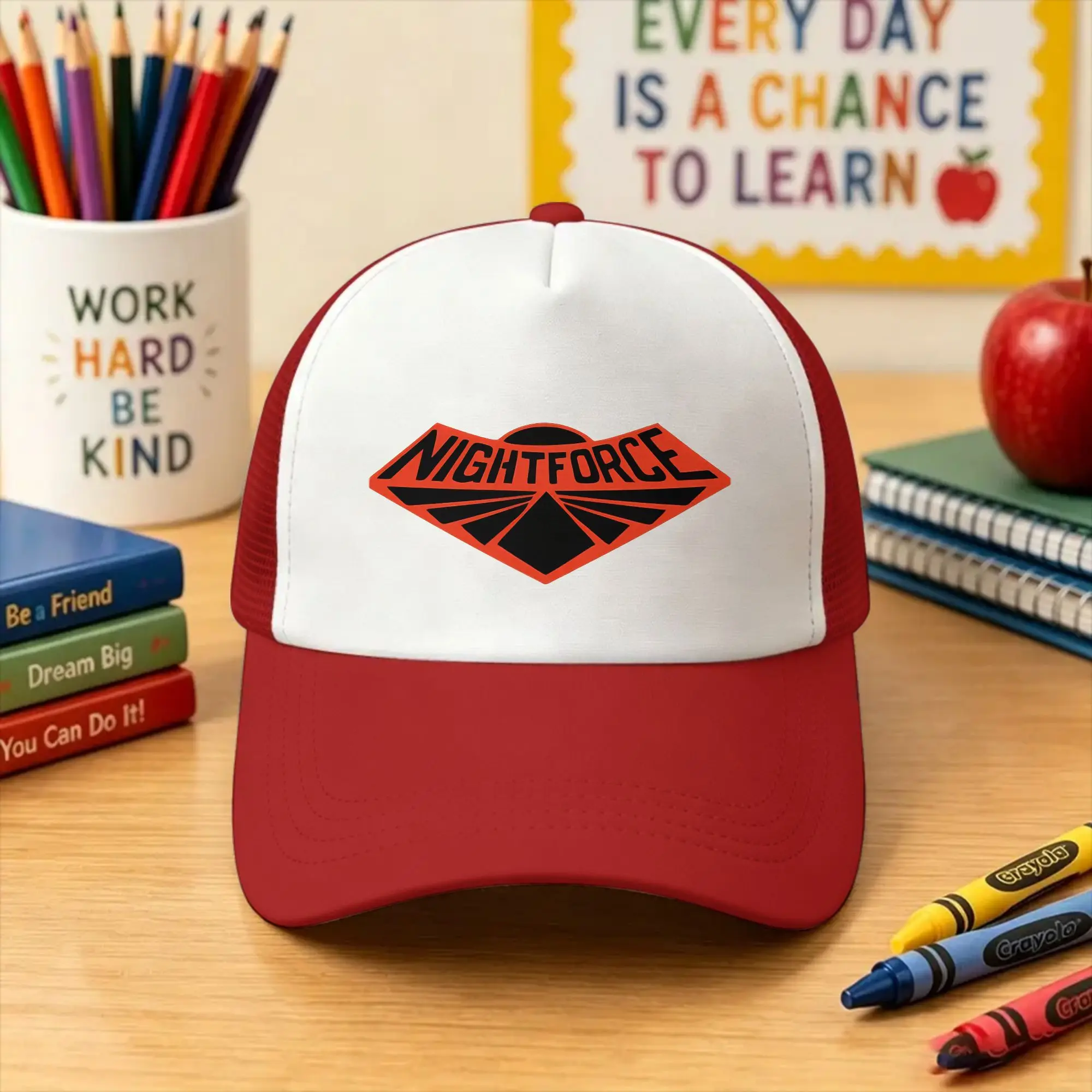 Gi Joe Night Force Logo  Mesh Sun Hats  Unisex Men Design Hip Hop Hats Summer Classic Hunting Camping Hot Sale Snapback Cap