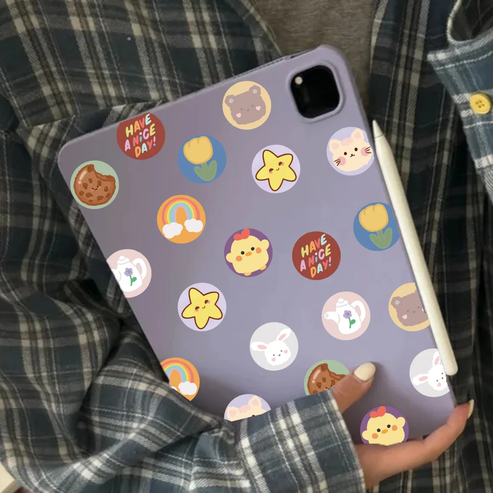 500 pçs-rolo estilo dos desenhos animados coreano adesivos para notebook capacete scrapbook diário incentivar adesivo escola recompensa presente decoração