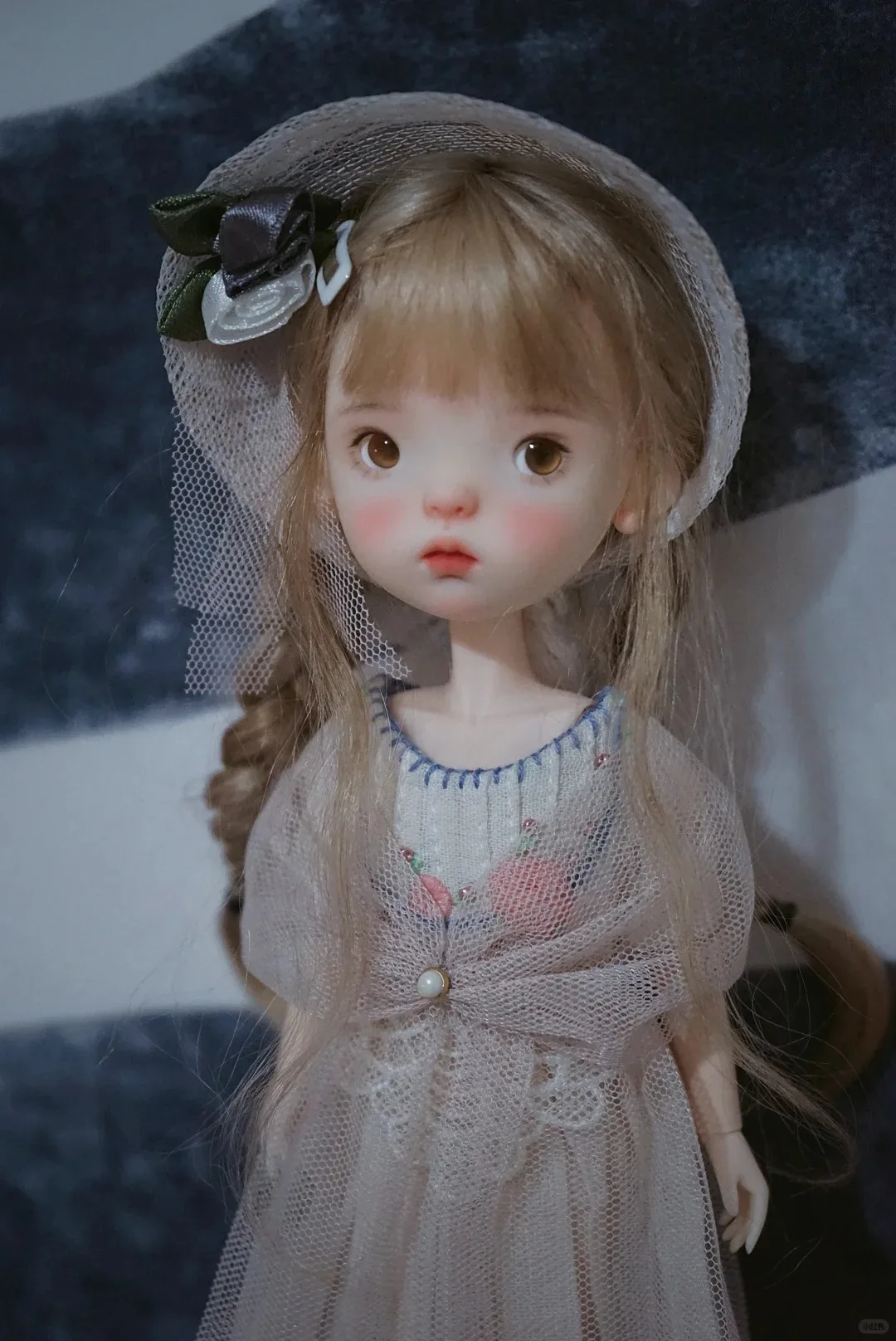 New sd BJD doll 1/6-landoudou large head series doll resin material DIY makeup Free shipping for Palm model toy