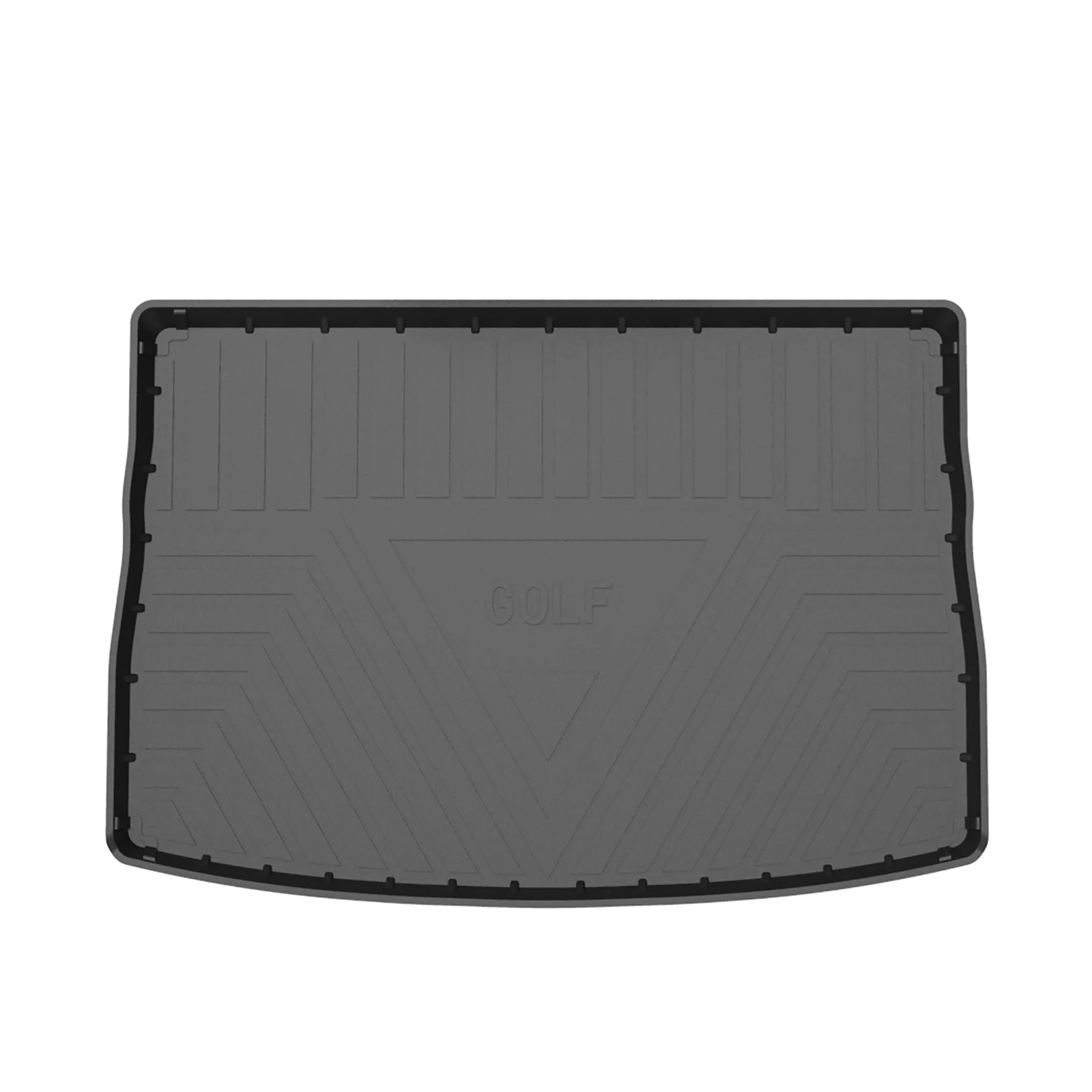 Car Floor Mats for VW Golf 7 MK7 2013-2020 Pad TPE Trunk Backrest