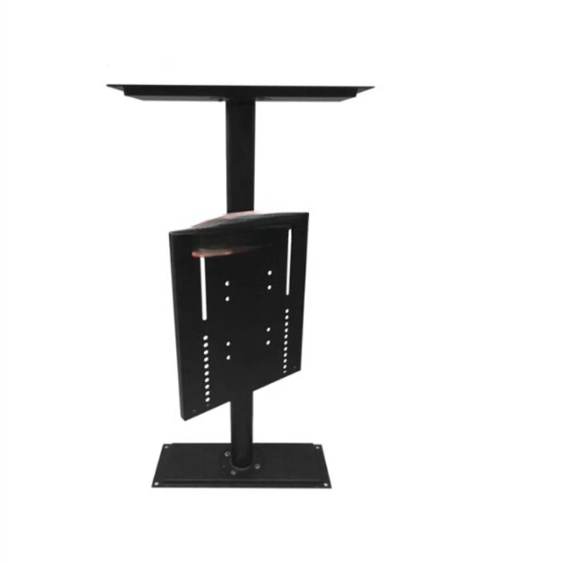 

LCD TV partition wall 360 degree rotating frame LCD TV rotating base tube inside the line hidden suit for 24'-80'