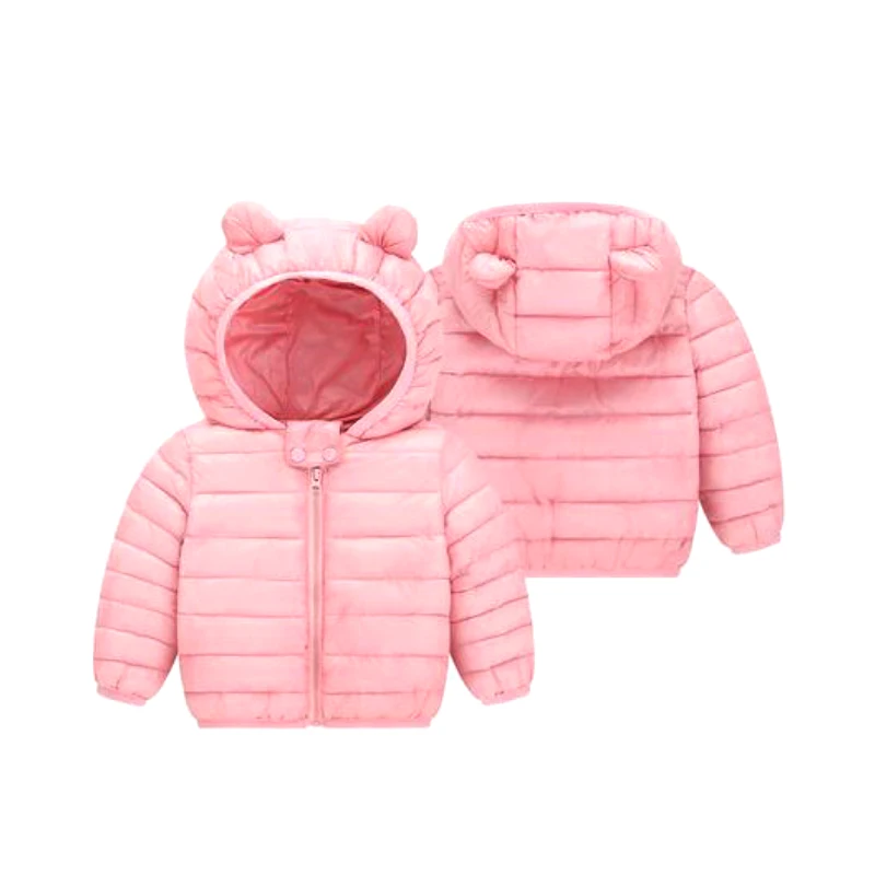 Giacca invernale calda con cappuccio piumino casual versatile ragazzi ragazze 0-5 anni versione coreana di abbigliamento per bambini alla moda