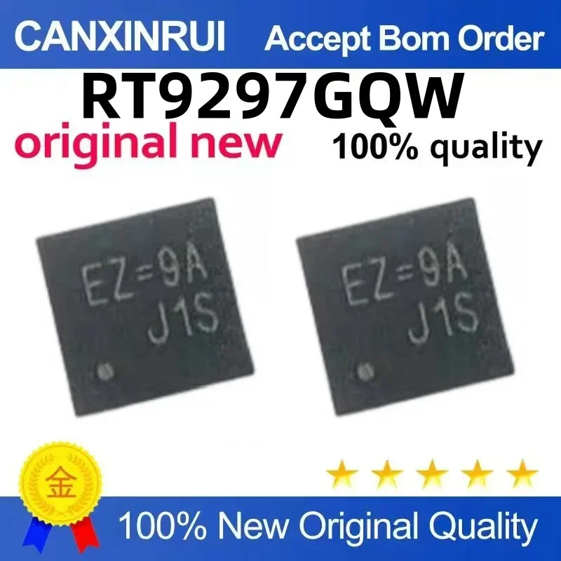 

(5-100 pieces)RT9297GQW RT9297G EZ=DL EZ=CG EZ=QFN, brand new in stock