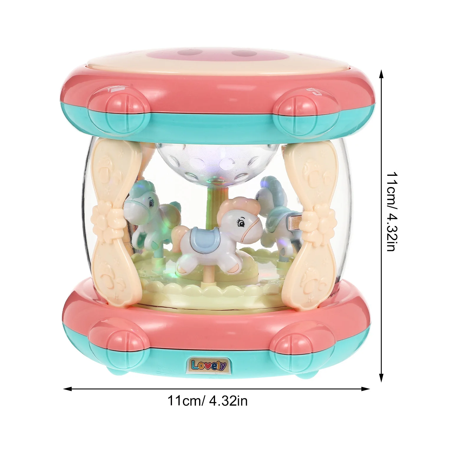 Machine à histoires à tambour Musical pour bébé, Rechargeable, Design de dessin animé, jeu d'apprentissage interactif éducatif précoce pour enfants