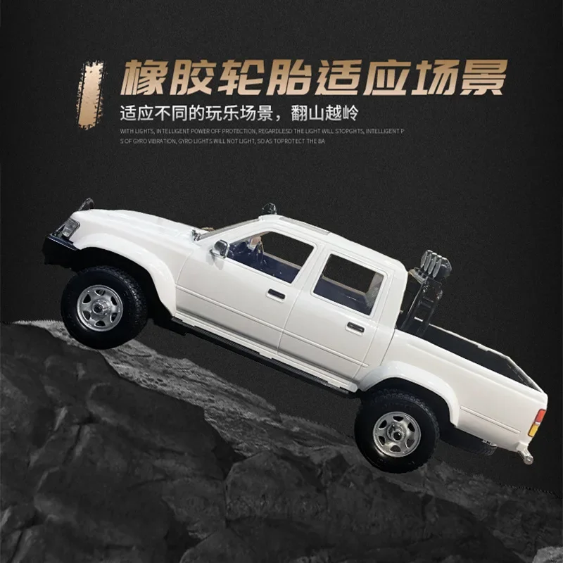 

New 1:16 Rc D64/D62 Wpl 2-Wheel Drive Pickup Truck High Speed Climbing Drift Car Children's Gift Cross Border Naughty Dragon Toy