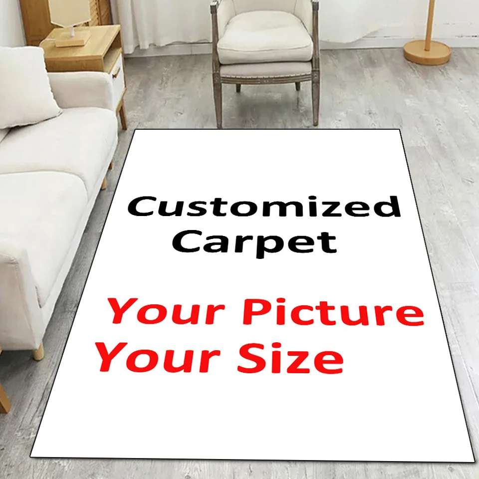 Carpet Customized For Your Living Room Bedroom Customized With Your Picture And Size Area Rug Home High Quality Soft Floor Mat