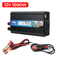 DC 12v To AC 220V Power Inverter Univesal 1000W 2000W with USB Charger Modified sine wave inverter Car Voltage Converter