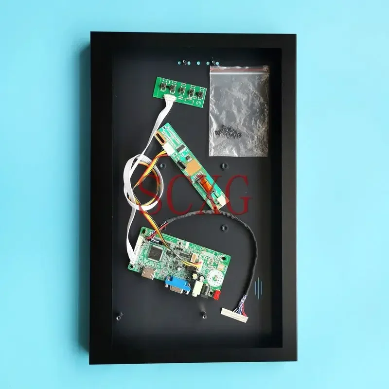 

For B141EW02 B141EW01 B141EW03 B141EW04 LVDS 30 Pin DIY Kit LCD Display 14.1" 1280*800 1CCFL 58C Controller Board+Metal Case
