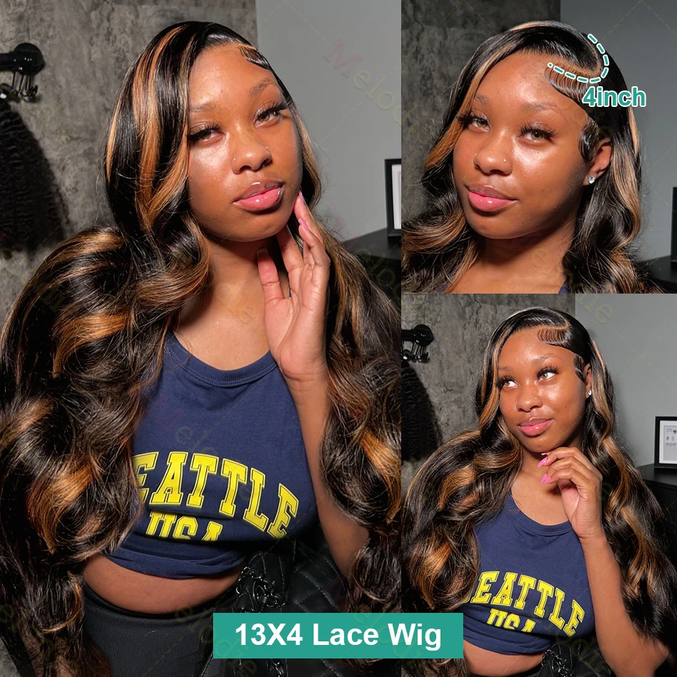 Парик с хайлайтами омбре, 13x4 – обзор и цена Lace Front Wigs