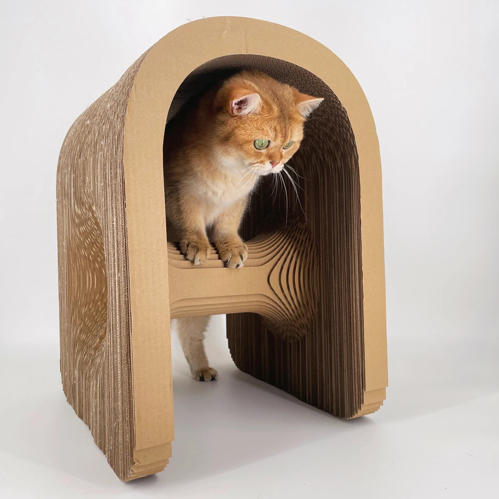 

Manufacture Factory Low Price Wholesale Corrugated Eco-Friendly Customized Furniture for Cats Cardboard Cat Scratcher