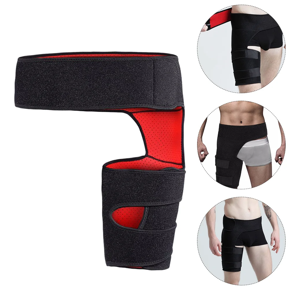

1Pcs Waist Thigh Support Belt Ergonomic Design Strong Lumbar Brace Strap Portable Fitness Thigh Supporter Reduce Muscle Pain