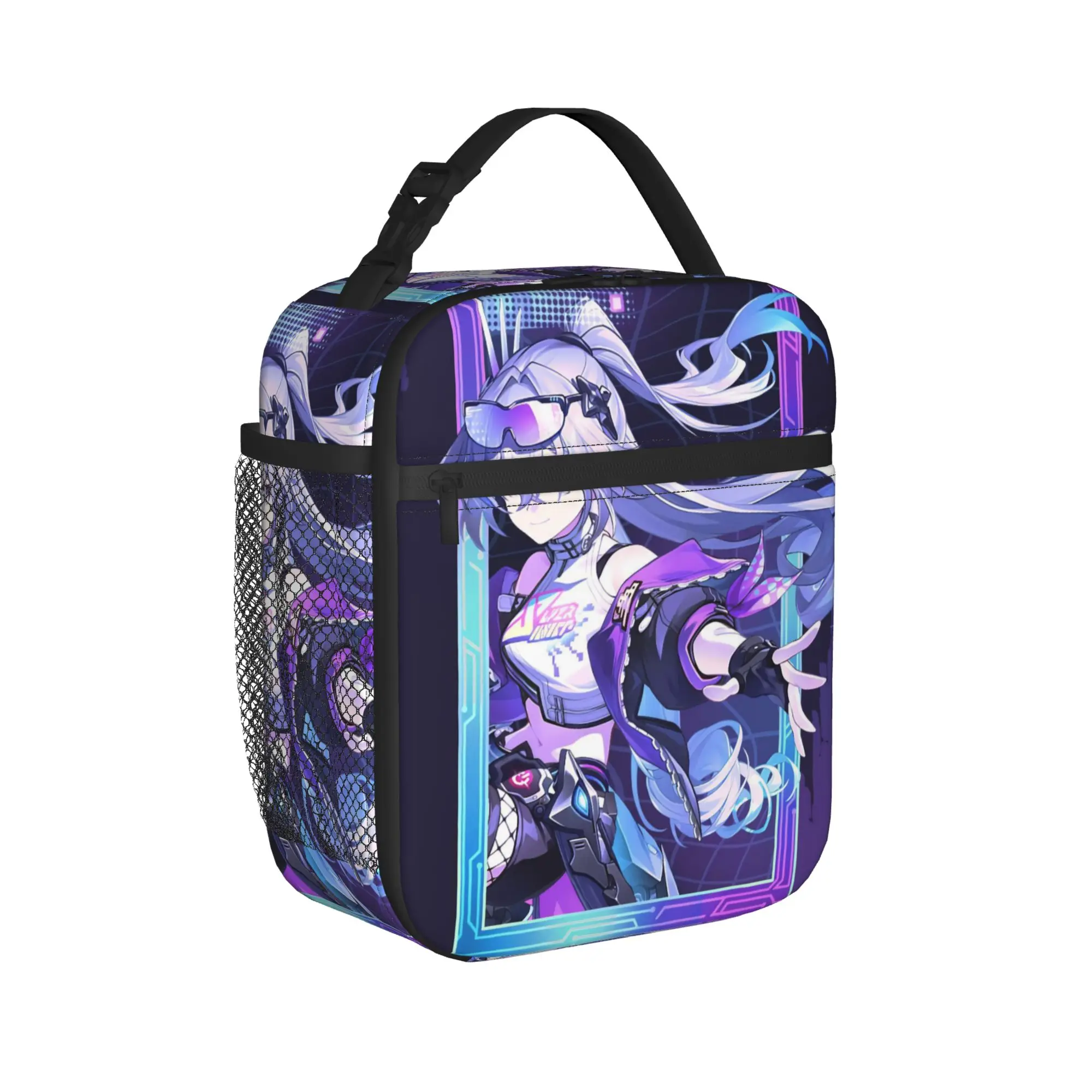 Honkai Star Rail Accessories Insulated Lunch Bag For School  Food Storage Bag Portable Cooler Thermal Bento Box