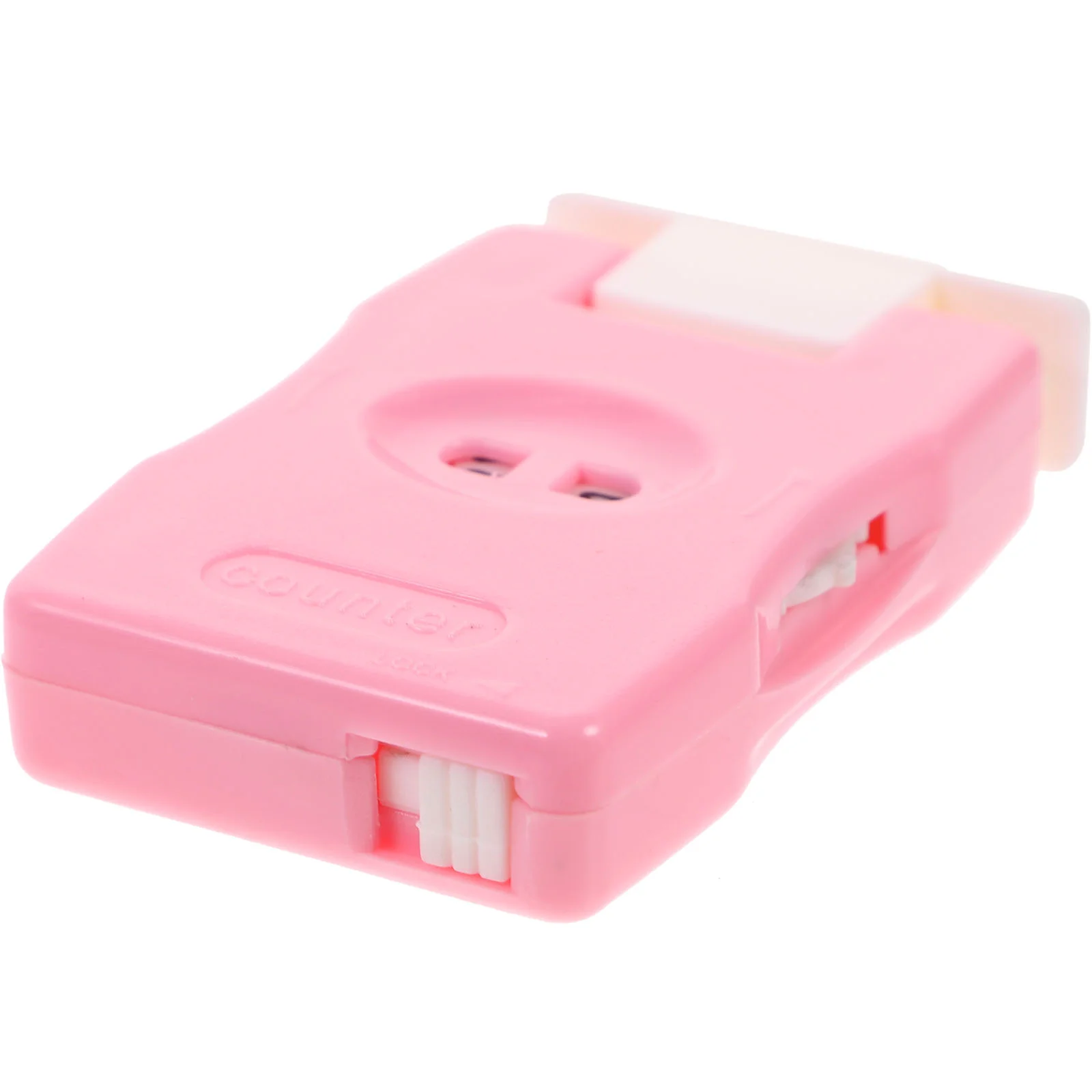 Electronics Kit Manual Travel Recorder Counter Wiht Button Mechanical Knitting Stitch Pink