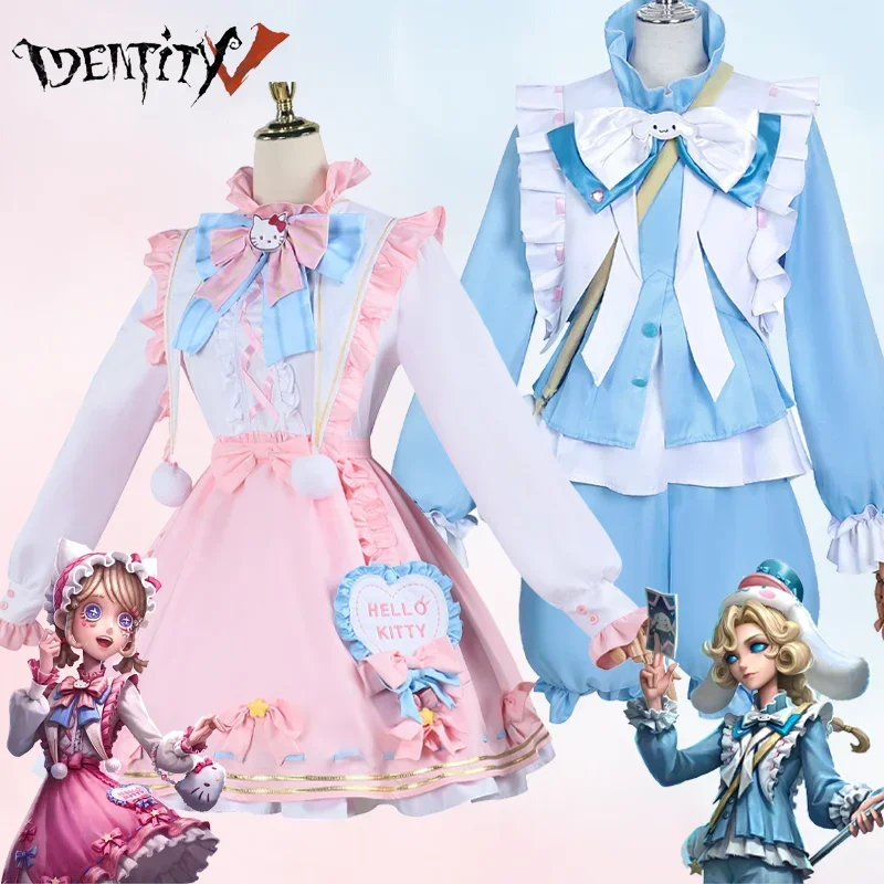 Identität v lisa beck emma woods joseph desaulniers cosplay kostüm lolita kleid halloween party für