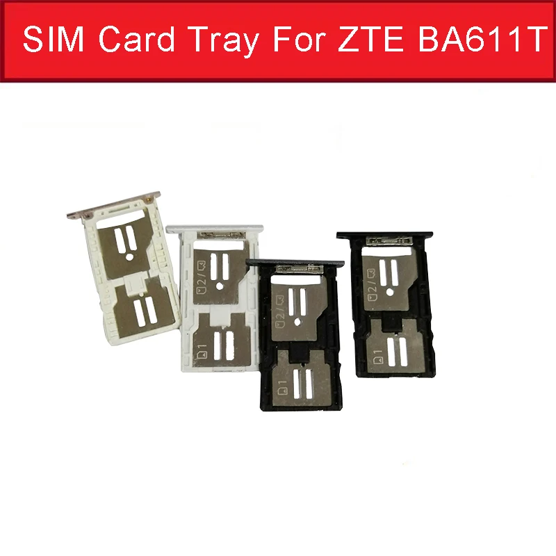 

Адаптер слота лотка для SIM-карты для ZTE Voyage 4s A611T, разъем для чтения карт памяти для Zte Blade A611, запасные части для держателя SIM-карты