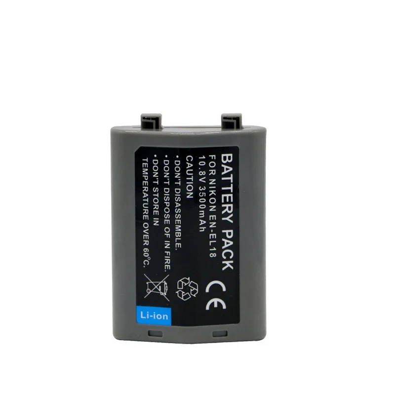 Imagem -03 - Bateria da Câmera para Nikon En-el18 En-el18d 3500mah en El18a para Nikon d4 D4s d5 d6 D500 D800 D800e D810 D850 z5 z6 z9