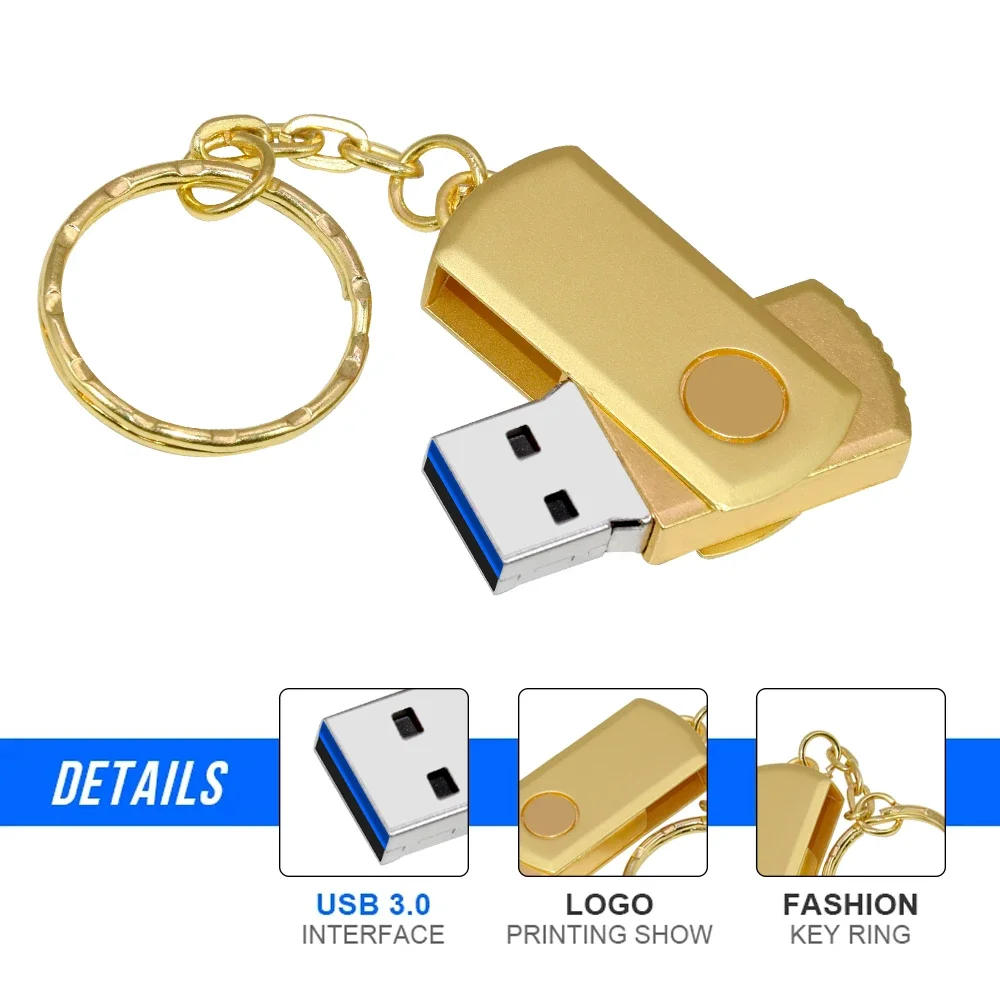 Новый USB-флеш-накопитель 3,0, 128 ГБ, 64 ГБ, 32 ГБ, 16 ГБ, 8 ГБ, металлический флеш-накопитель 3,0, Usb-накопитель, высокоскоростной накопитель 64 ГБ, 128 ГБ, быстрая доставка