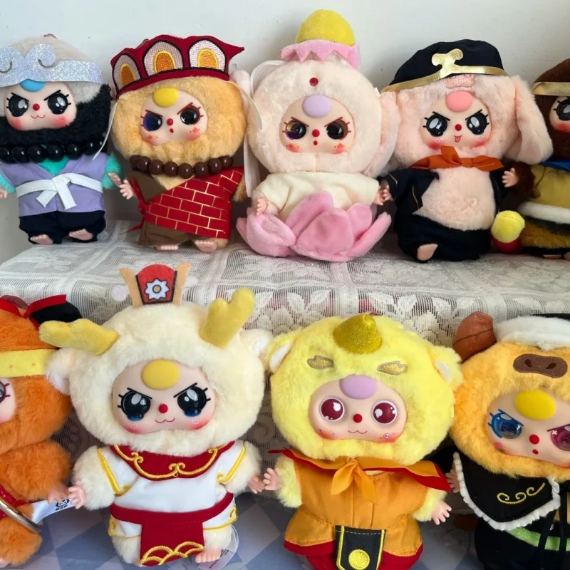 

In Stock Genuine Baby Three Havoc In Heaven Series Blind Box Toys Trendy Fashion Cartoon Model Doll Decor Pendant New Year Gift