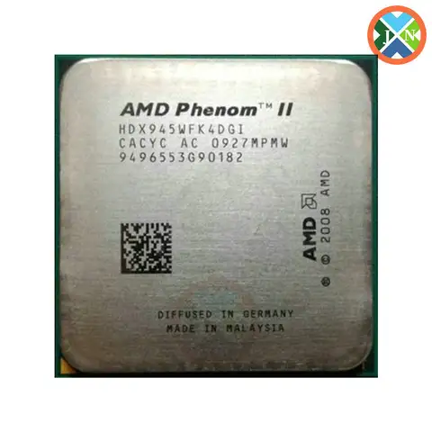 Bilashmart AMD Phenom II X4 945 95W 3.0GHz Quad-Core CPU Processor HDX945WFK4DGM /HDX945WFK4DGI Socket AM3