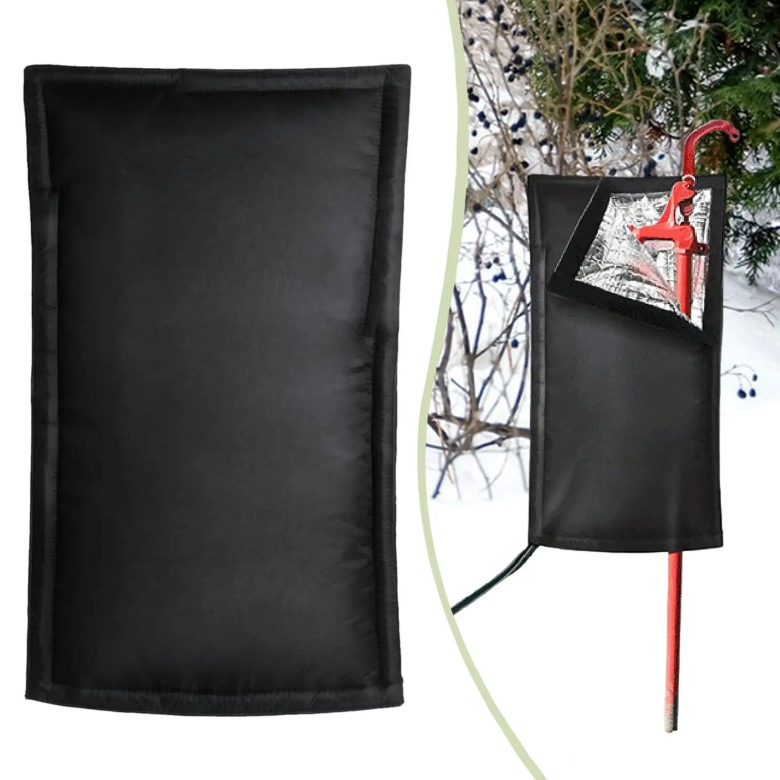 

Outdoor Faucet Cover for Winter Hose Bib,Oxford Cloth,Long,Professional Frost Insulated Spigot Backflow Cover Freeze Protection