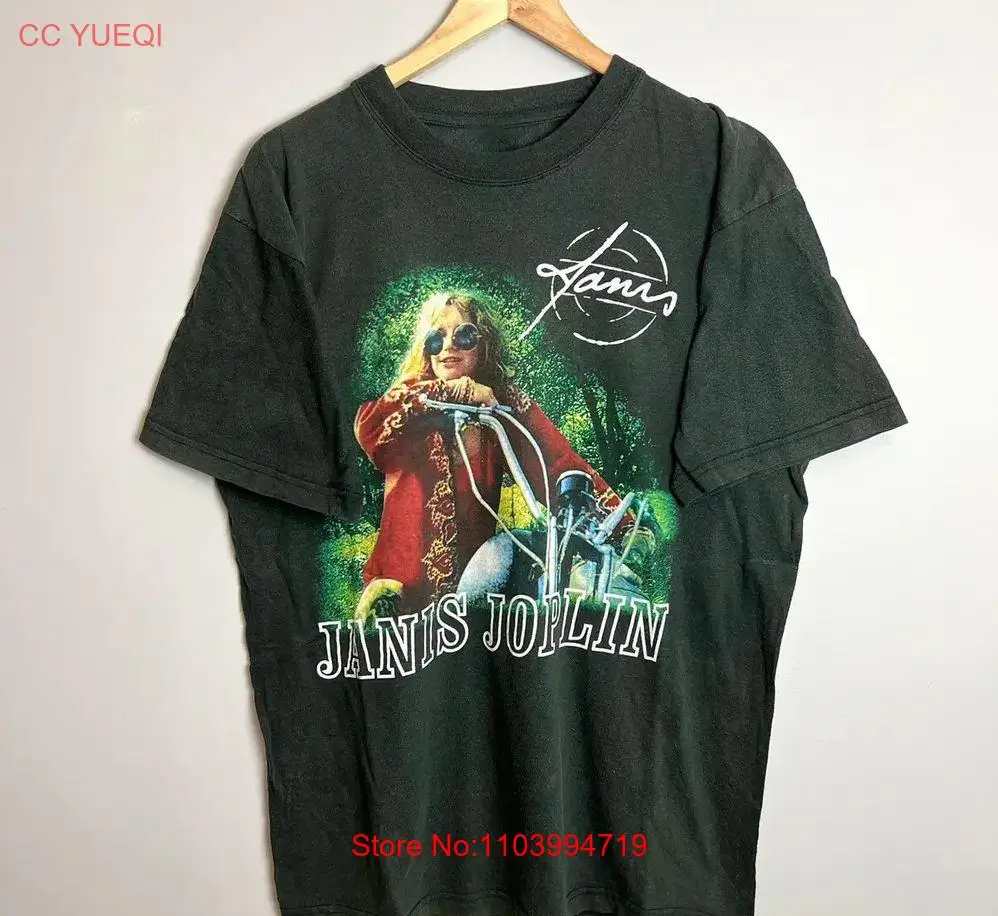 Janis Joplin Rock Album Music Short Unisex Cotton T-Shirt All Size