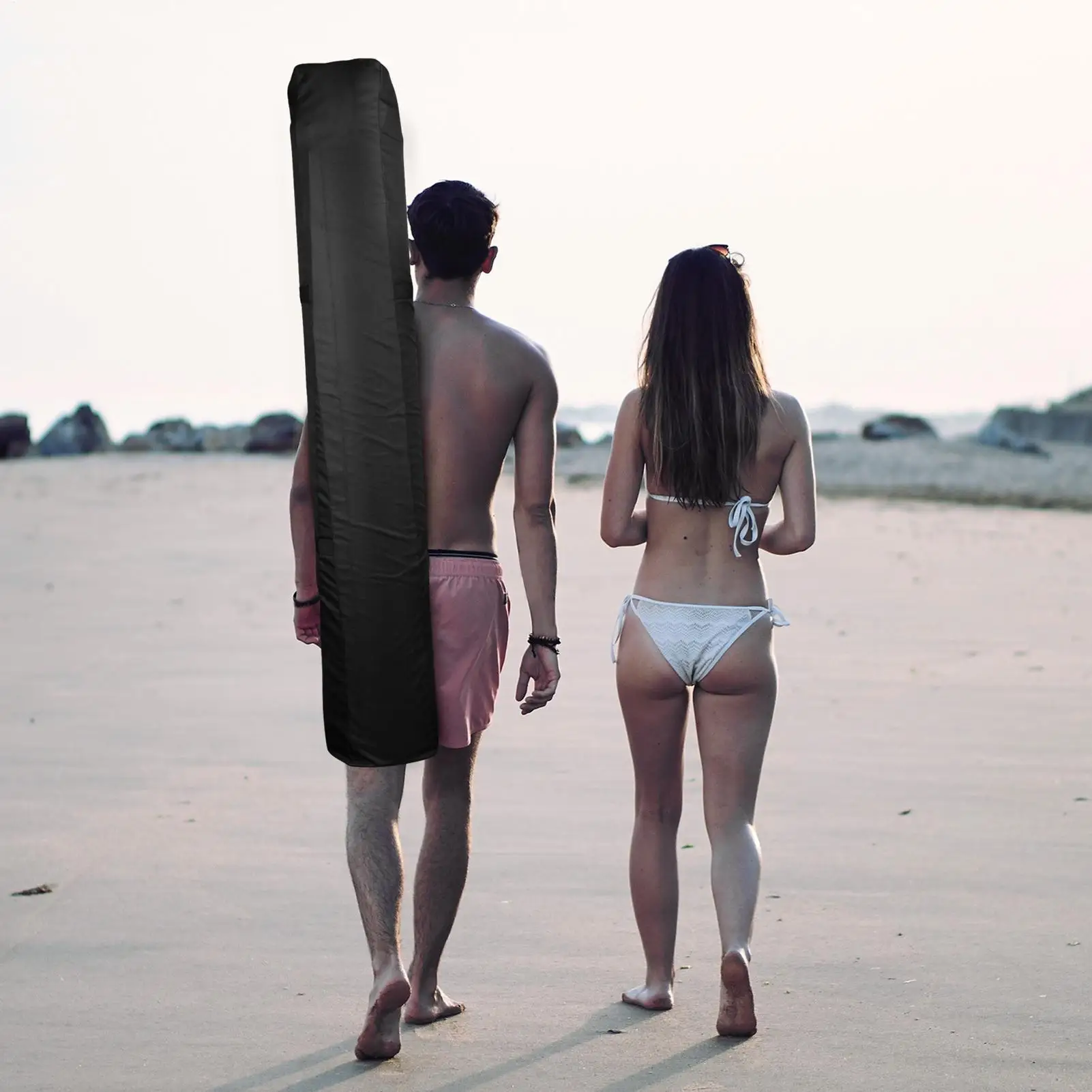 

Сумка для переноски зонта для патио, солнечный зонт, водонепроницаемый уличный зонт, пляжный зонт, сумка для хранения для альпинизма, путешествий в саду