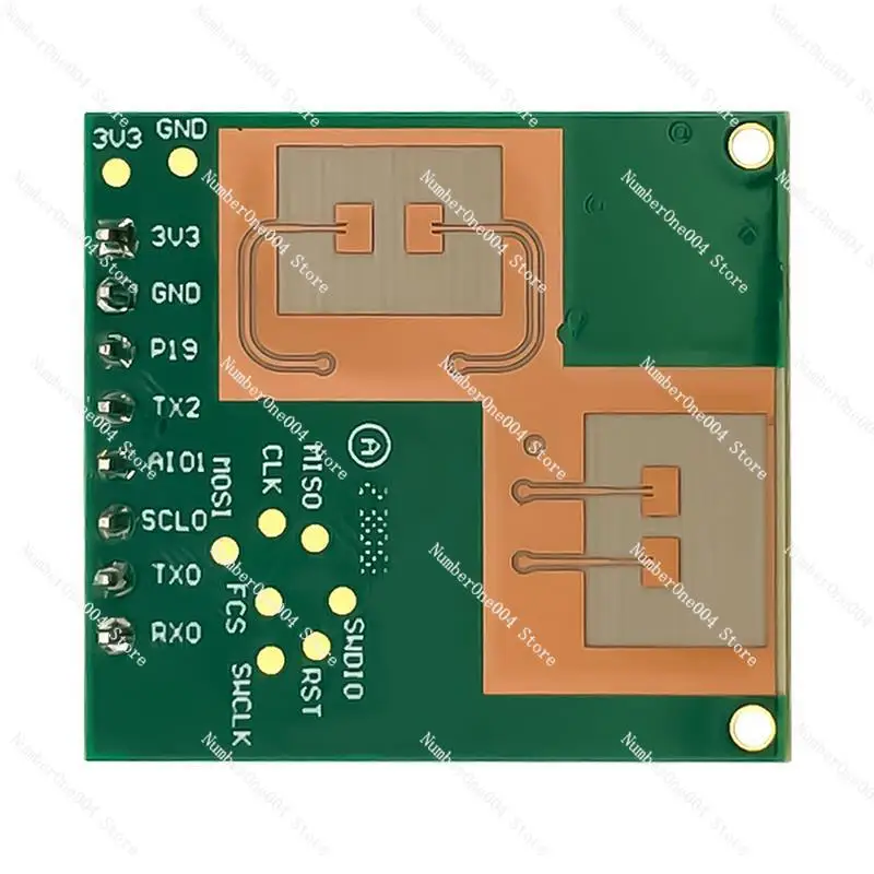 Human respiratory heart rate detection radar LD6002 real-time signs monitoring