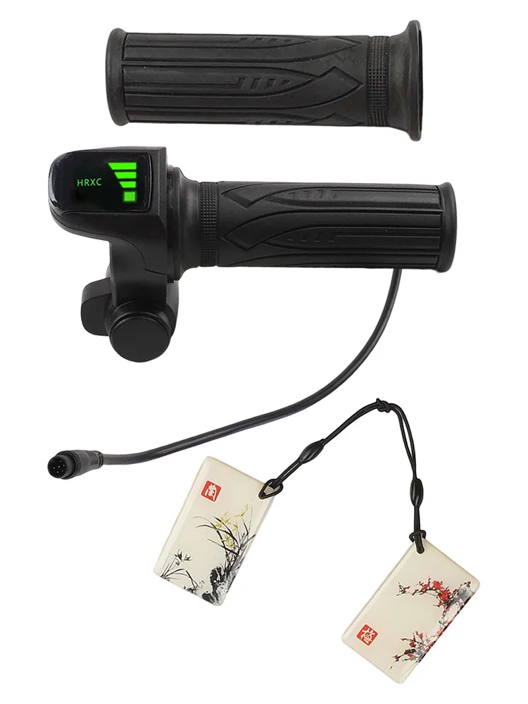 

Electric Scooter Throttle with NFC Technology 48V 6pin Interface Waterproof Design and Real Time Voltage Monitoring