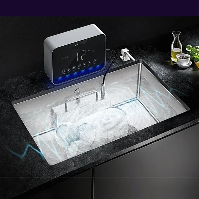 Ultrasonic Dishwasher Household Small Freestanding Sink Dishwasher Fully Automatic Household Free Installation