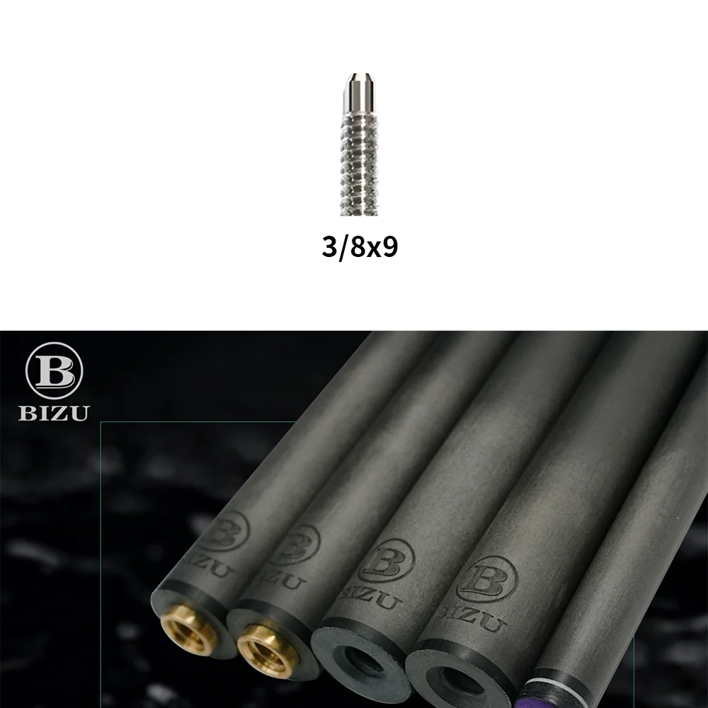 BIZU カーボンファイバースヌーカーキューシャフト 12.5 ミリメートル