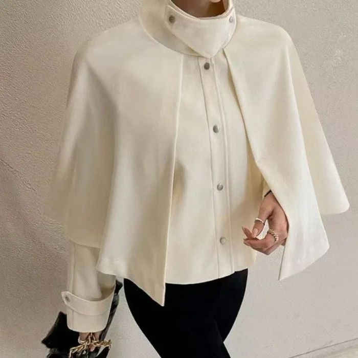 

Ele ort пальто Sle женская верхняя одежда с воротником-стойкой корейская мода осень зима Новое поступление универсальное универсальное модное